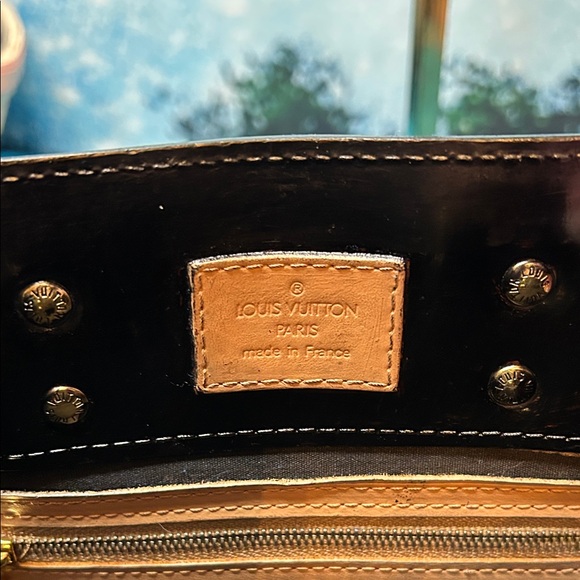 Louis Vuitton Black Vernis Lead PM handbag VGC - Picture 2 of 15